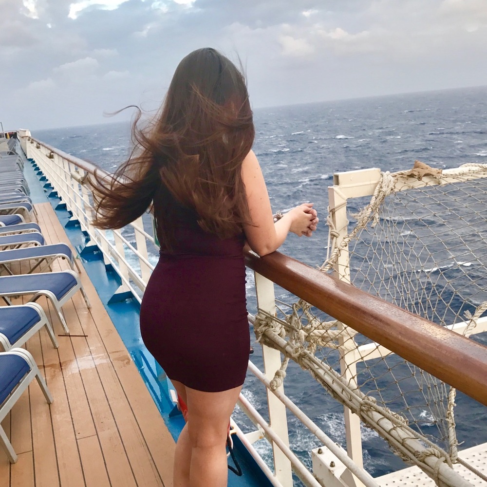 Maroon Bodycon Dress